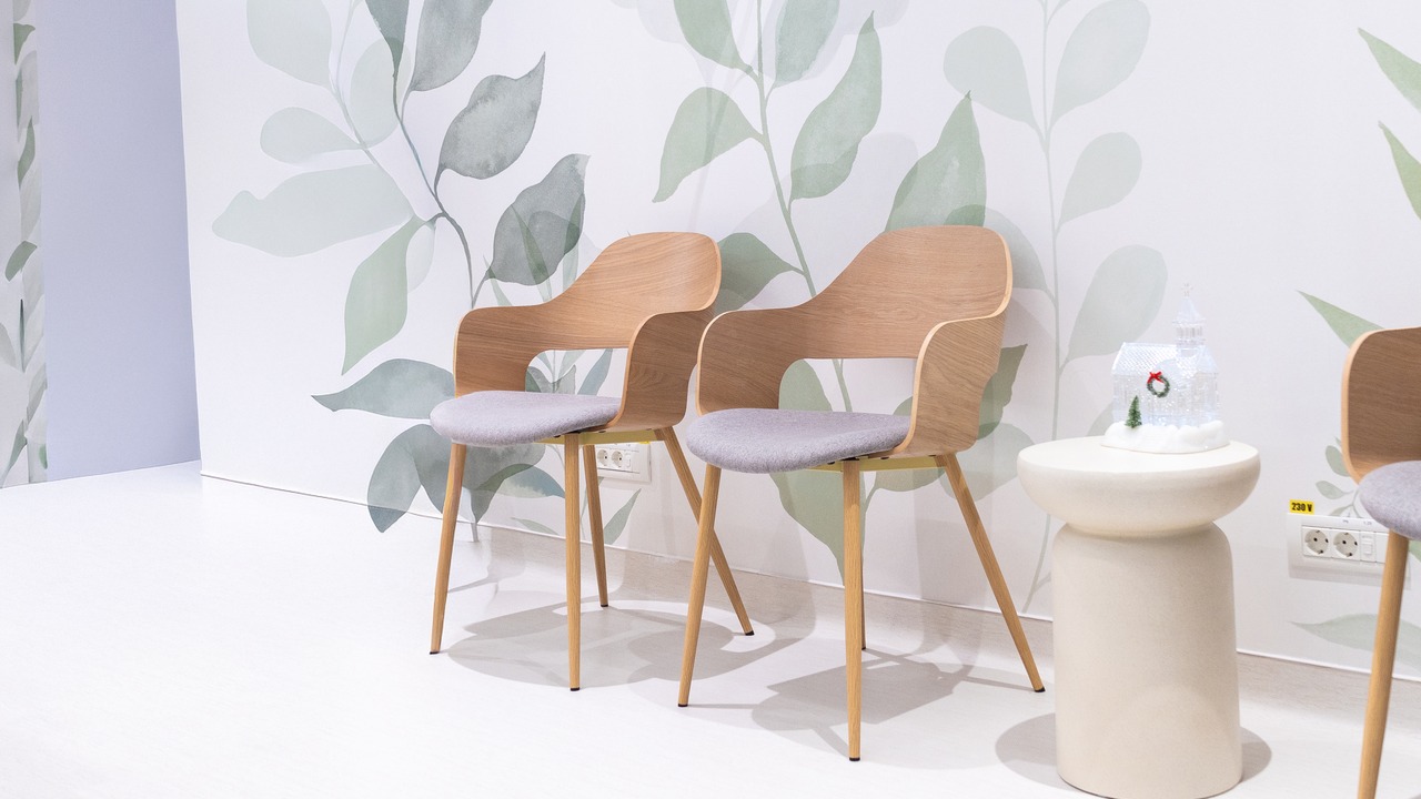 Spațiul de așteptare a Clinicii Miramed