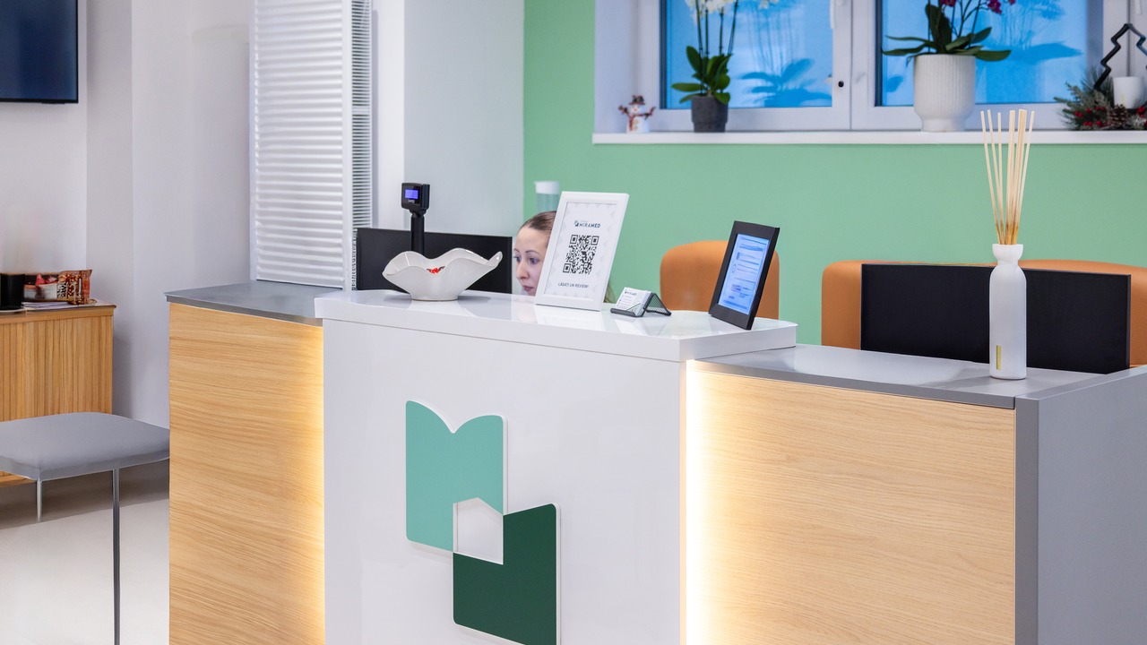 Recepția Clinicii Miramed